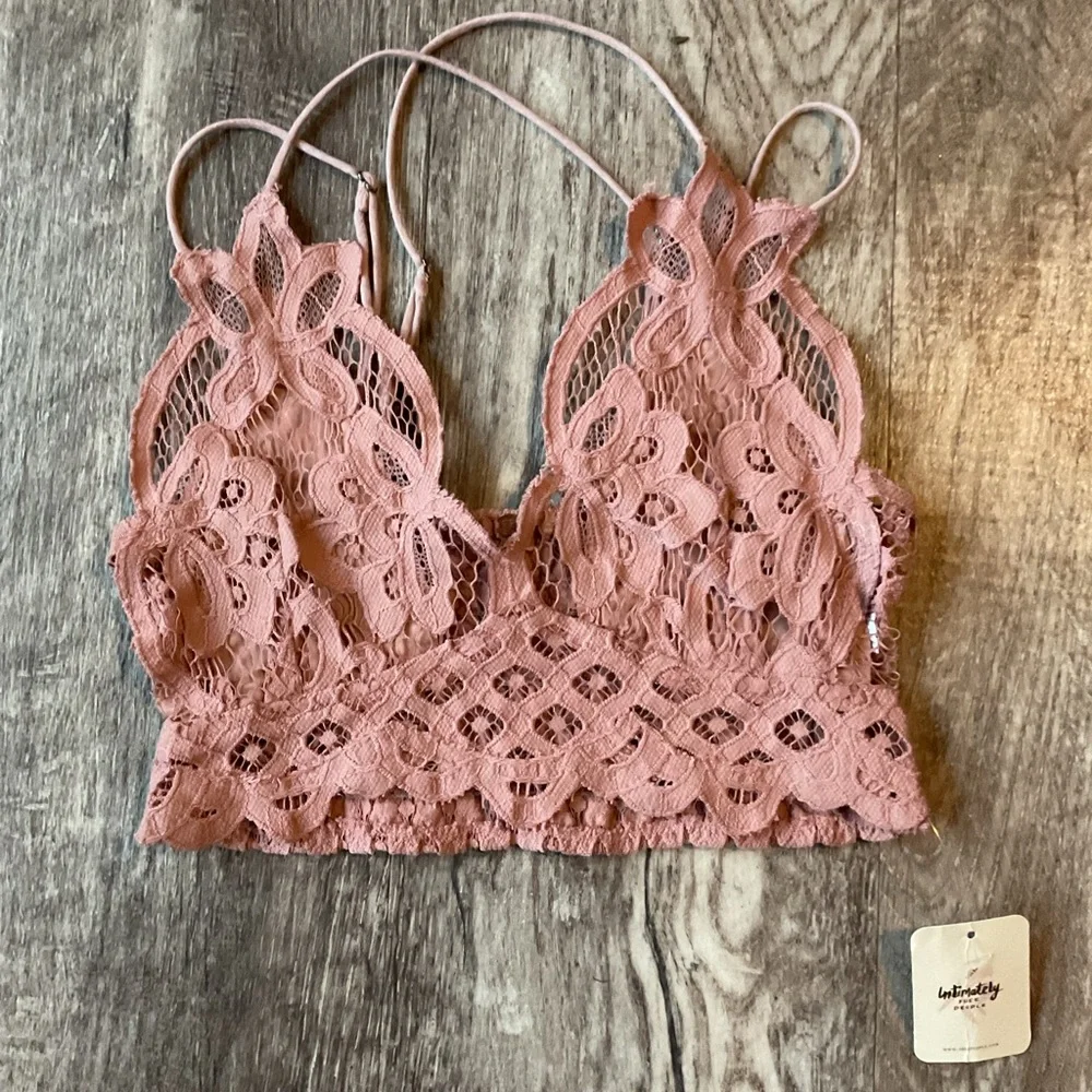 Free People Adella bralette NWT SZ XS